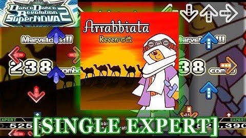 【DDR SN2】 Arrabbiata [SINGLE EXPERT] 譜面確認＋クラップ