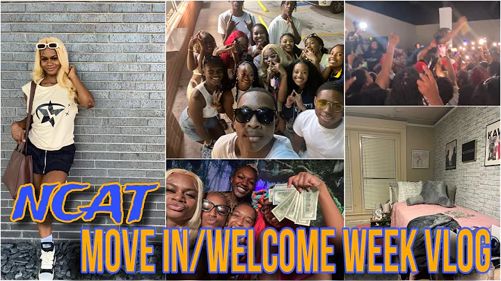 *NCAT Edition* HBCU Move in & Welcome Week Vlog :)| speight hall, parties, game night, etc…..