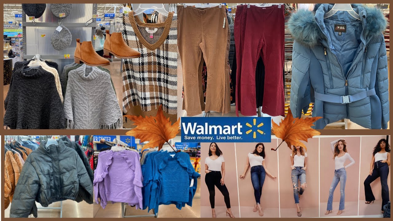 🍁WALMART SHOP WITH ME | 🍁NEW WALMART FALL/WINTER CLOTHING FINDS | AFFORDABLE FASHION💚
