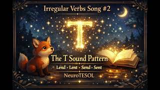 🎵 Irregular Verbs Song #2 | The /T/ Sound Pattern | NeuroTESOL screenshot 3