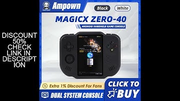 AMPOWN ZERO 40 Video Game Console 4