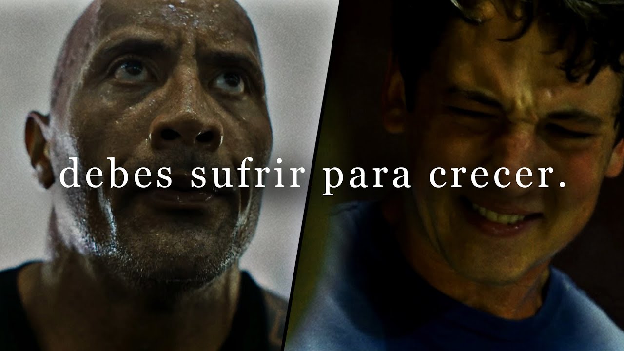 DEBES SUFRIR PARA CRECER - Poderoso Discurso Motivacional