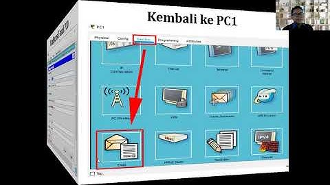 Konfigurasi Mail Server dengan Cisco Packet Tracer