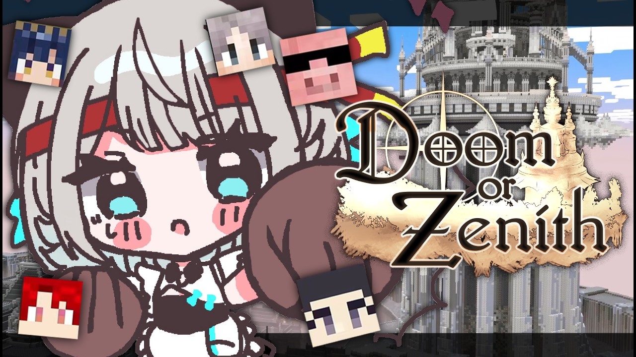 【 #DoZ マイクラ 】４層の為に装備整える会！【 絲依とい / ネオポルテ 】