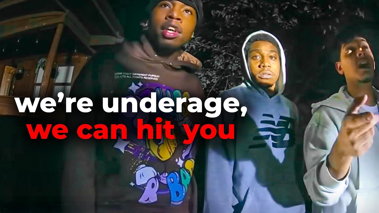 Entitled High School Friends Try to Assault & Bully a Cop, But the Tables Turn