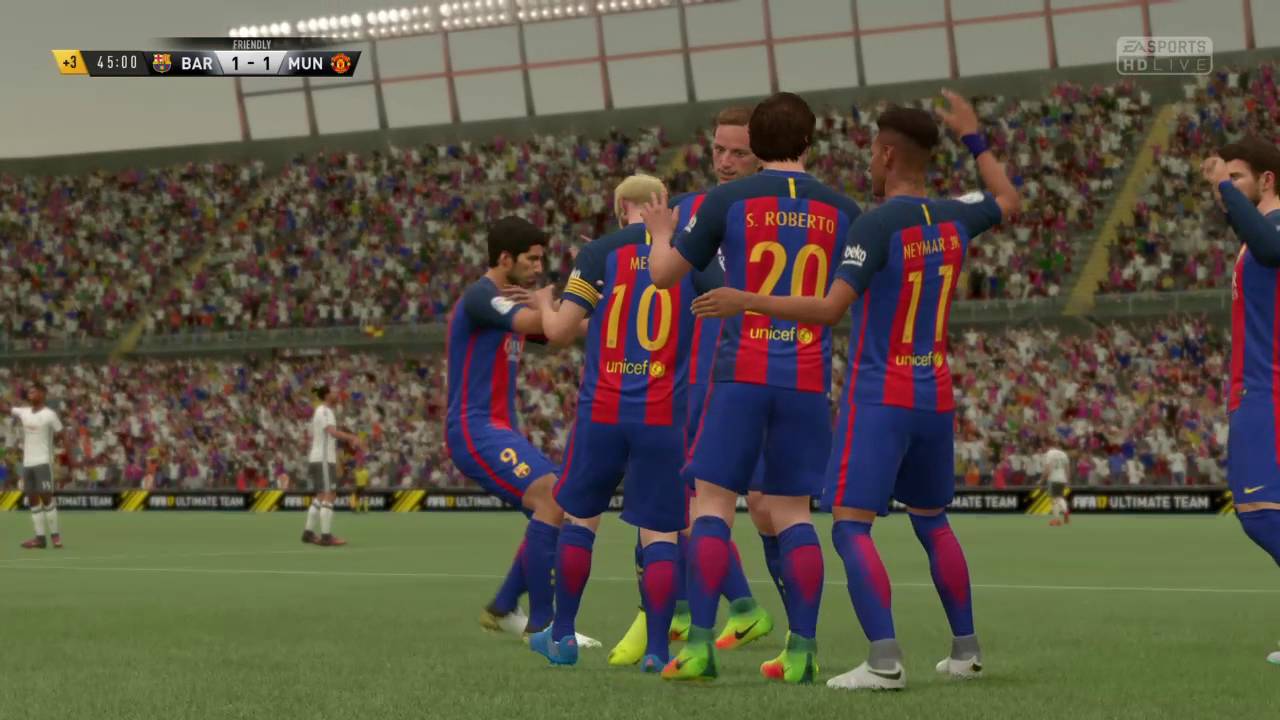 FIFA 17 Freekick with Messi