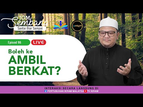 96 | Ambil BERKAT. Jom Sembang Bersama Ustaz Dr Jalie