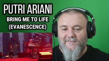 PUTRI ARIANI - BRING ME TO LIFE [Evanescence cover] [F1 SINGAPORE LIVE] (REACTION)