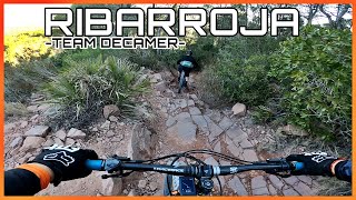 RIBARROJA CON EL TEAM DECAMER [ ENDURO- MTB ]