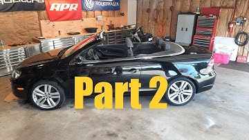 2.0T TSI Timing Chain Tensioner Failure, Engine Repair On A Volkswagen EOS. PART 2