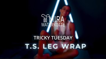 TRICKy TUESDAY Part 70 - JUMP ROPE ADVANCED TRICK TS LEG WRAP + SLOW MOTION