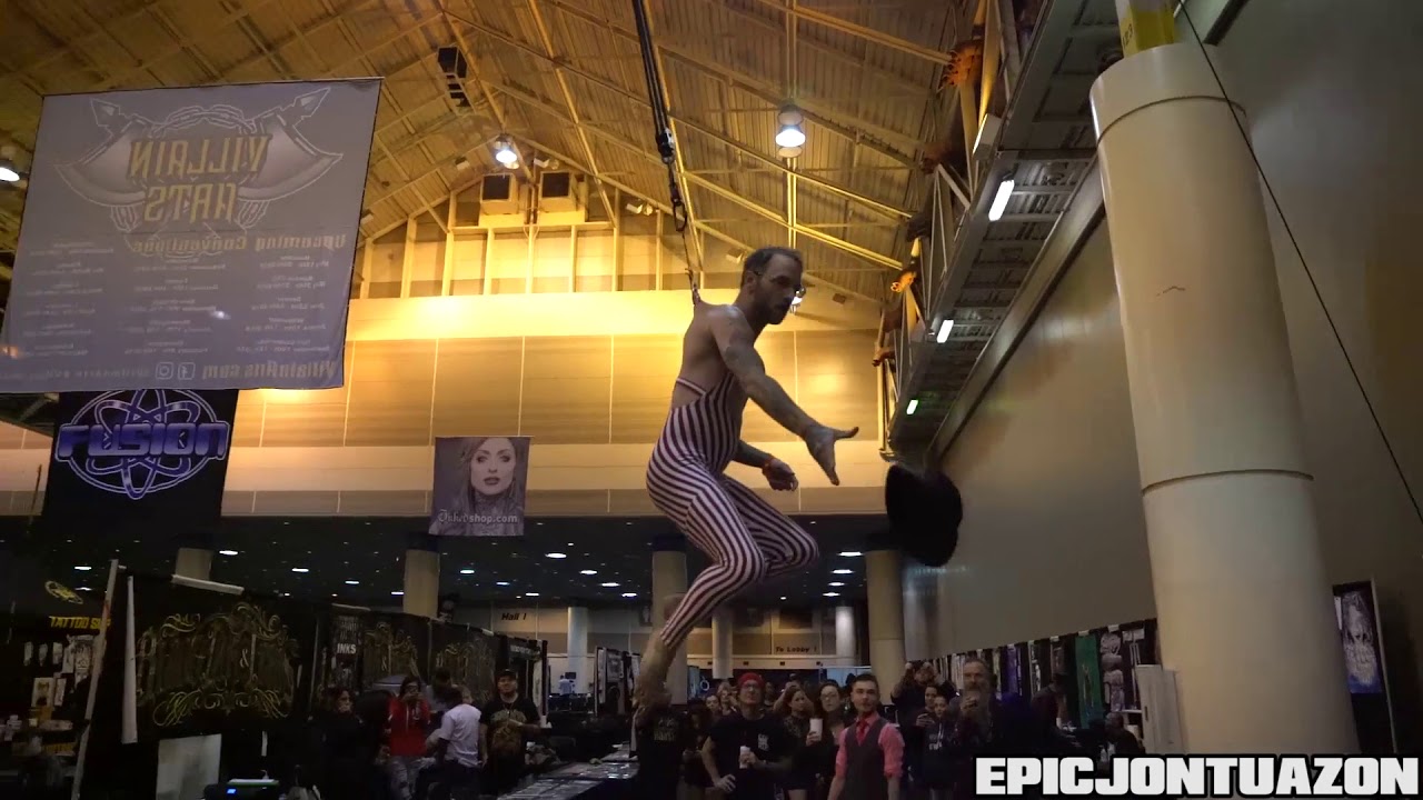 Chad Allison Suspension | New Orleans Tattoo Arts Convention 2018 | Villain Arts