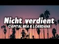 Capital Bra & Loredana - Nicht verdient (Lyrics)