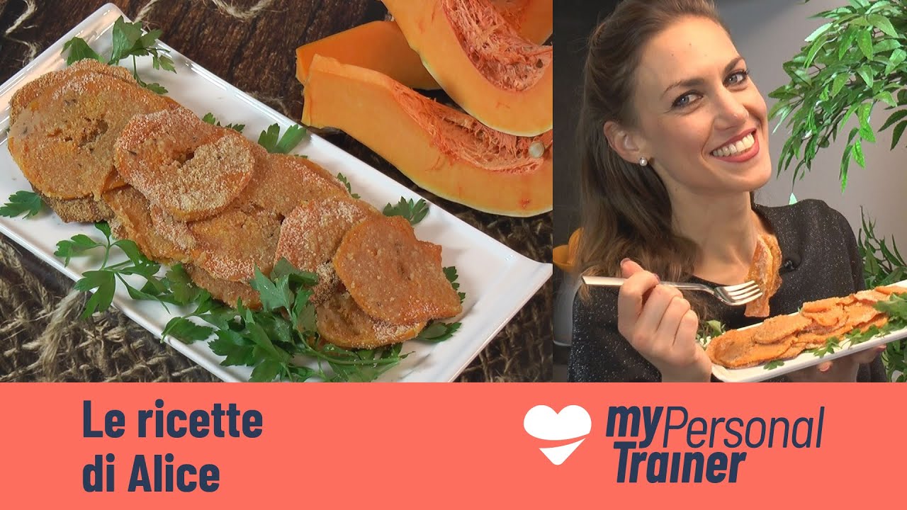 Chips di zucca al forno