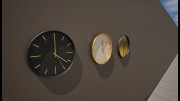 Wall Clock System - Trailer - Unreal Engine