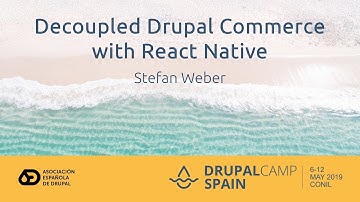 Decoupled Drupal Commerce with React Native