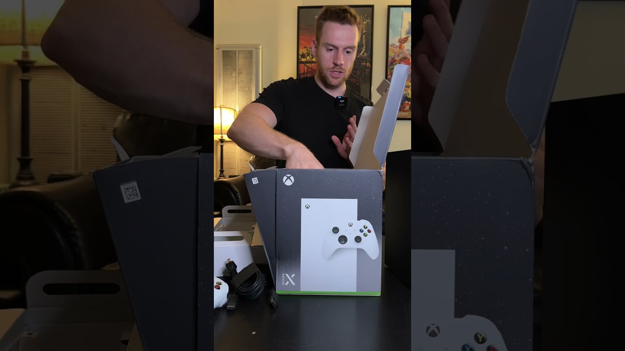 Unboxing The Robot White Xbox Series X