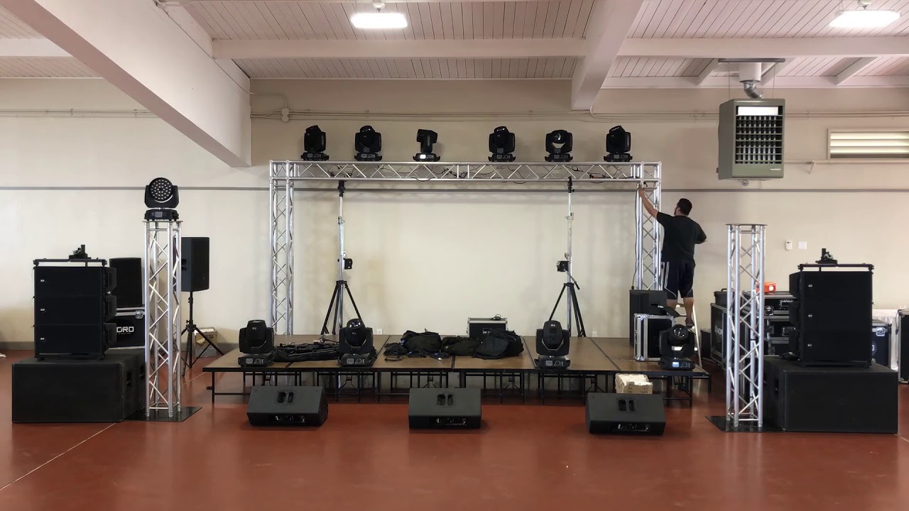 Audio & Iluminacion 14 roboticas. 