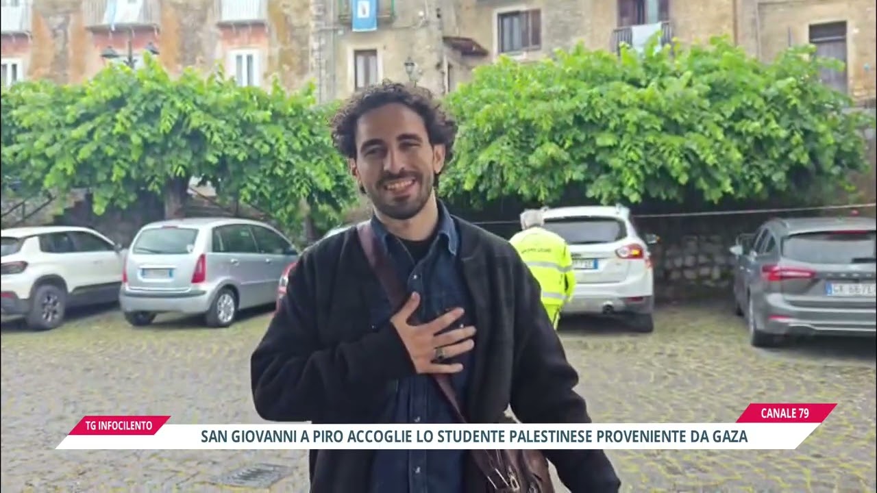 San Giovanni a Piro accoglie lo studente palestinese proveniente da Gaza