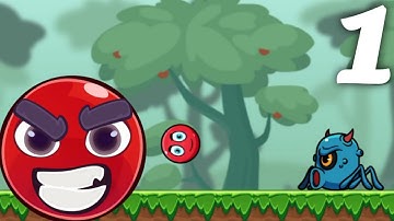 Red Bounce: Ball Seasons 4 - Gameplay Walkthrough Part 1 Levels 1-10