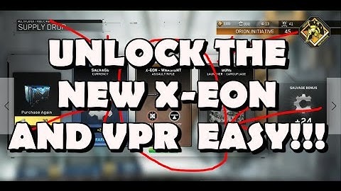 How To EASILY UNLOCK NEW X-EON & VPR Weapons in INFINITE WARFARE! (FAST & EASY)