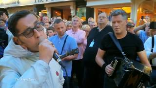 christy dignam \&  Liam O'Connor sing the Green Fields of France in killarney July 24th 2018
