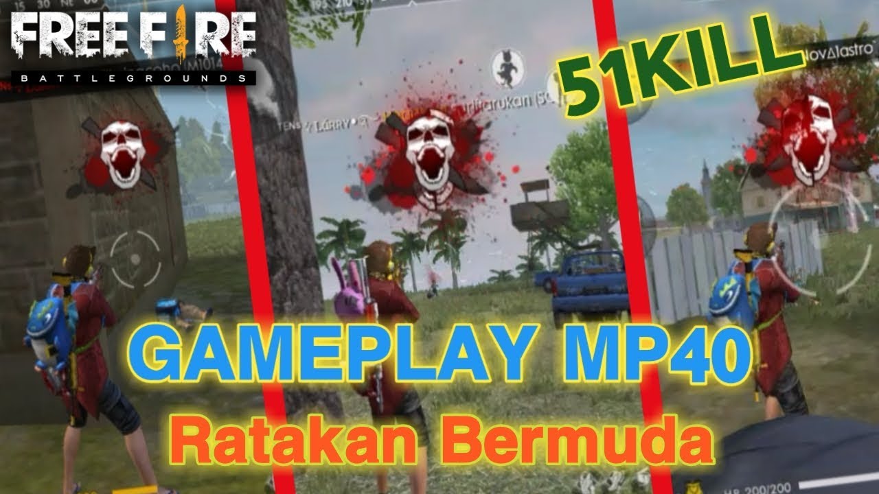 Best kill montage free fire - bar bar pake mp40 di bermuda