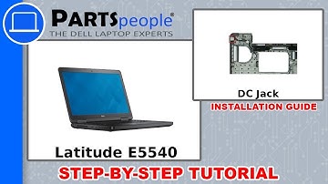 Dell Latitude E5540 (P44G001) DC Jack How-To Video Tutorial