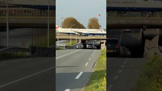 Embraer E190Lr British Airways London To Amsterdam Landed Schiphol Airport Glcad