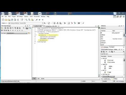 Creating a DITA glossary group