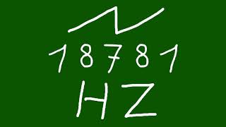 18781 hz saw