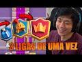 SEQUÊNCIA ABSURDA DE VITÓRIAS SUBINDO DE LIGAS!! CLASH ROYALE