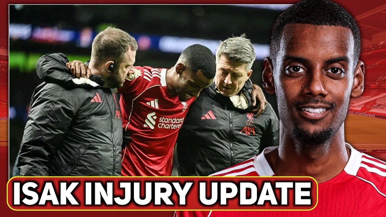 Alexander Isak Injury Update: Liverpool Fear Long-Term Layoff! - YouTube