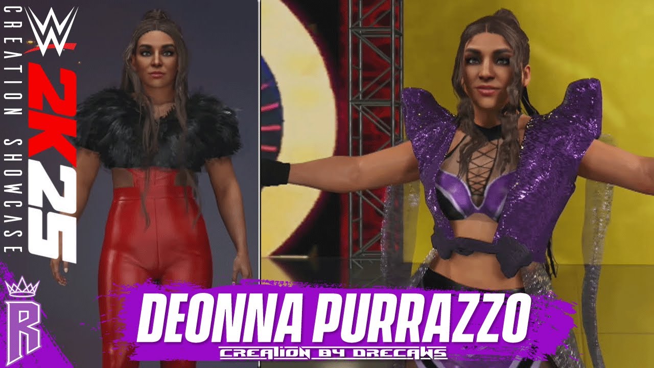 Демонстрация творений WWE 2K25: Деонна Пурраццо 