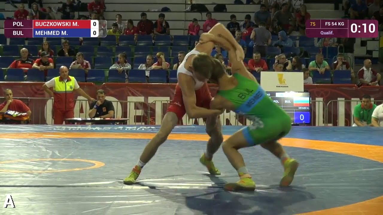 Qual. FS - 54 kg: M. MEHMED (BUL) df. M. BUCZKOWSKI (POL) by VFA, 8-0
