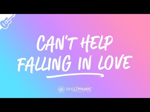 Can't Help Falling In Love (Acoustic Guitar Karaoke Instrumental) Elvis Presley
