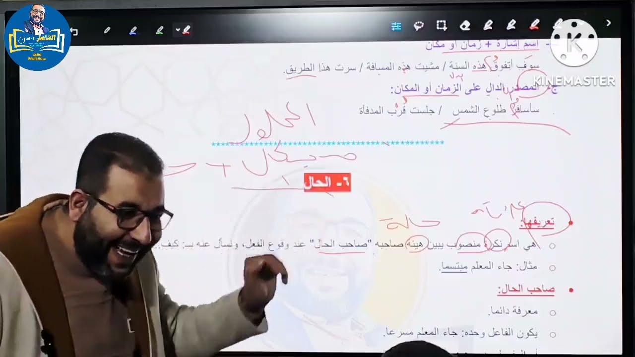 الثالث الثانوي- النحو- الوحدة الرابعة- الجزء الثاني: (الحال- التمييز- المنادى- الاستثناء).