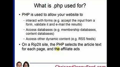 Part 11 - What is PHP