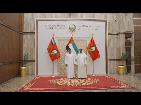مراسم استقبال معالي محمد بن مبارك فاضل المزروعي