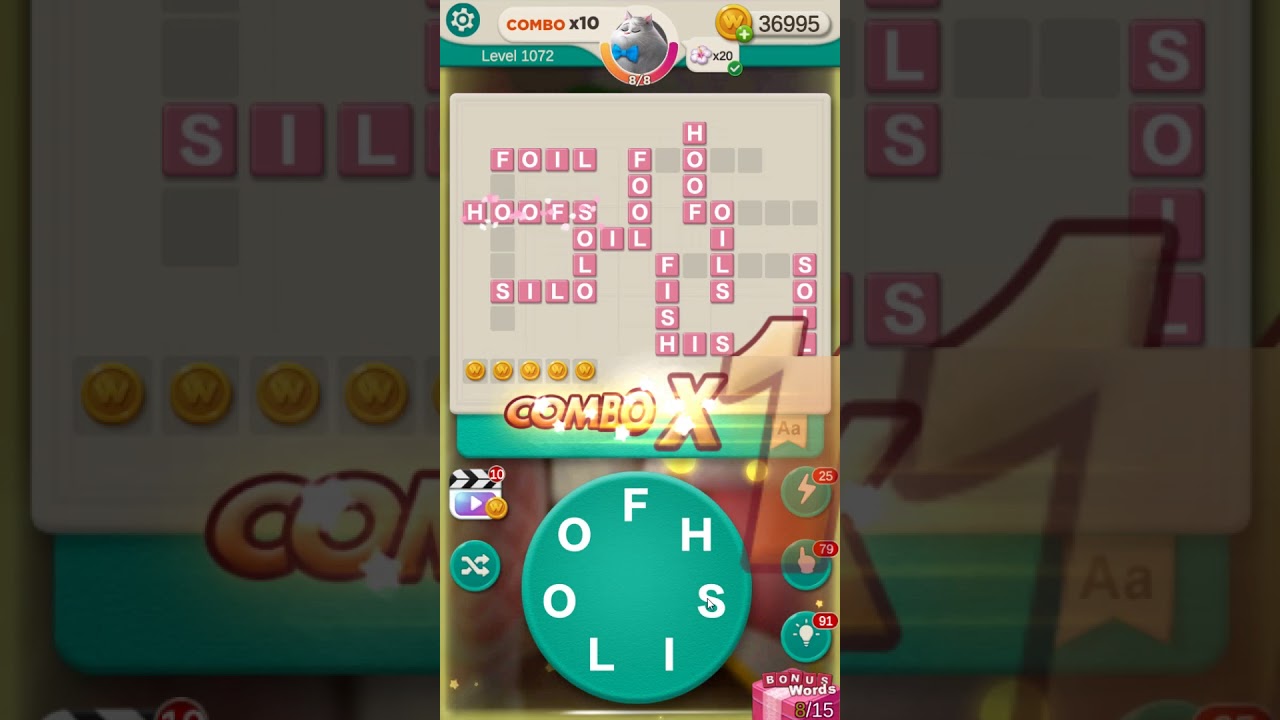 WORD VILLAS level 1072