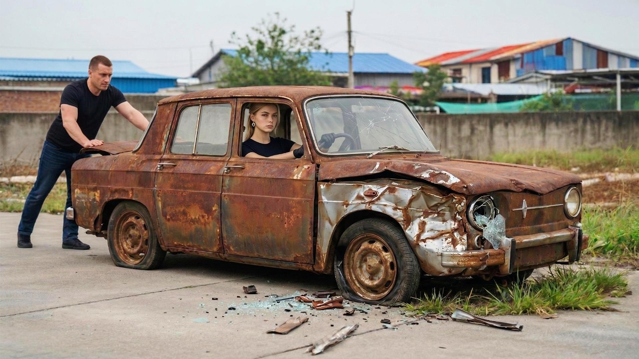 A Renault Car from Hellish Graveyard — An Unbelievable Restoration