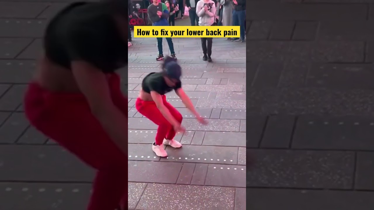 Relieving your back pain 😌 