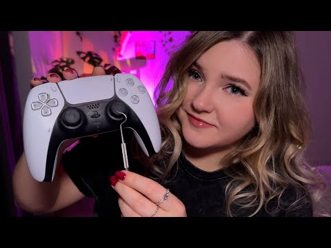 АСМР - Чистка геймпада от PS5🎮
