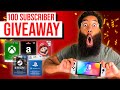 100 SUBSCRIBER GIVEAWAY