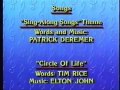 Closing to Disney Sing-Alongs Songs - Circle of Life (Regular Closing Theme)
