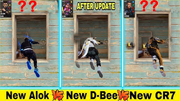AFTER UPDATE ALOK VS D-BEE VS CHRONO SPEED TEST IN FREE FIRE -para SAMSUNG A3,A5,A7,J2,J5,J7,S5,S7