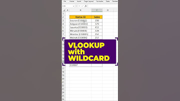 Excel Mostly Asked Question 🌟Use Amazing Trick✌️Vlookup with wildcard #excelshorts #exceltricks