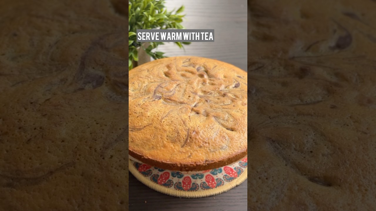 "Easy marble cake for tea time!" 