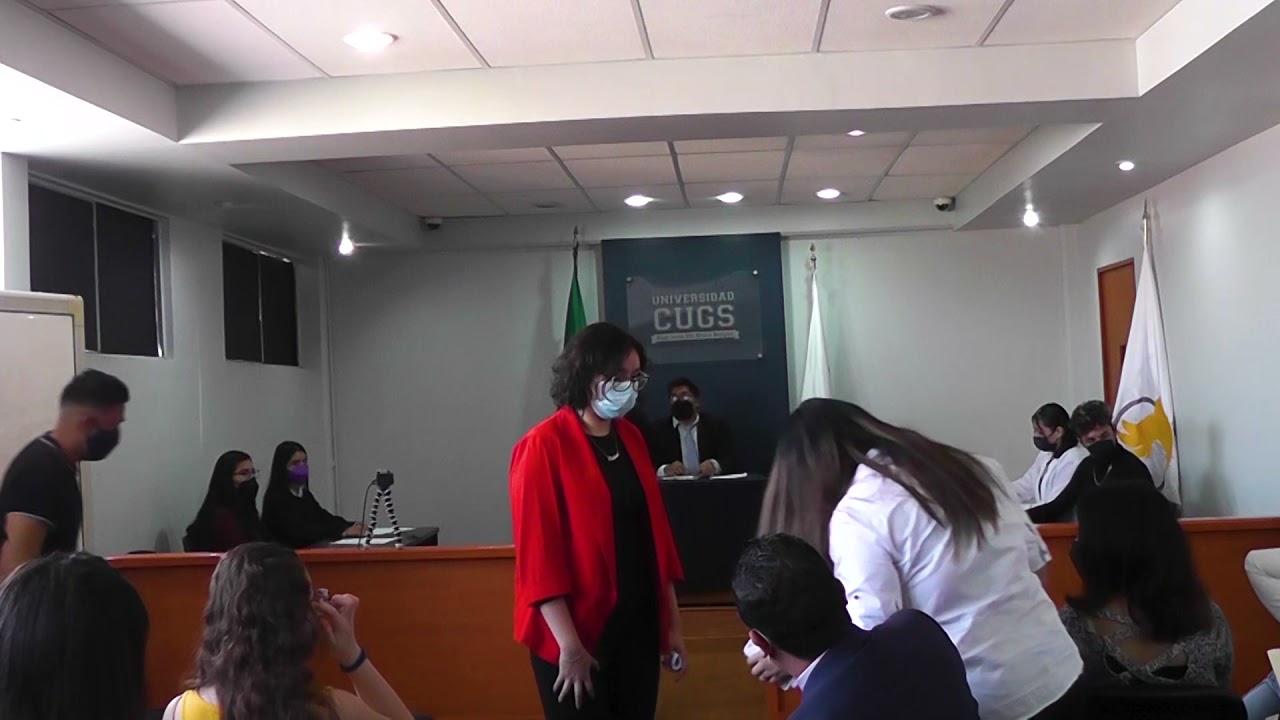 Audiencia de desahogo de pruebas en un juicio de controversia familiar