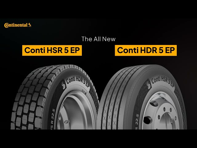 More Miles. Lower Fuel Costs. Longer Casing Life. - Conti HSR 5 EP & HDR 5 EP